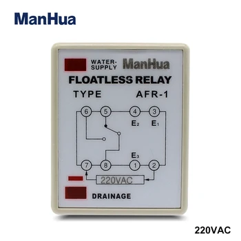 ManHua Vandens Tiekimo Floatless Relay 220VAC 50/60Hz AFR-1 Vandens Lygio Reguliatorius