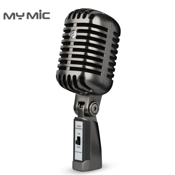 Mano Mic FG02 Professional Retro Kondensatoriaus Įrašymo Studijoje Mikrofonas Transliavimo