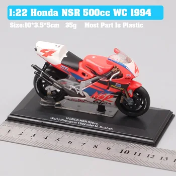 Maža 1/22 masto Italeri Honda NS 500 Pasaulio Čempionas 1983 Nr.#3 F. Spencer GP lenktynių motociklo Diecast Transporto priemonės modelio, moto nuoma žaislas