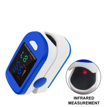 Medicinos Nešiojamų Piršto Pulse Oximeter LED Memter Deguonies SPO2 PR Memter Deguonies kraujo deguonies Širdies ritmo Soties Matuoklis