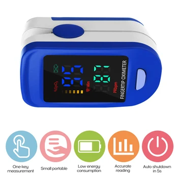 Medicinos Įkrovimo Skaitmeninį Piršto pulse Oximeter Kraujo Deguonies Įsotinimo Metrų Piršto OLED SPO2 PR Stebėti oximetro