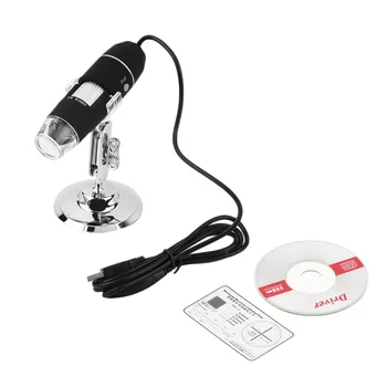 Mega Pikselių 8 LED 1000X USB Skaitmeninis Mikroskopas Endoskopą didinamąjį stiklą Vaizdo Kamera su Stovu Z P4PM Litavimo Suaugusiems, Studentams