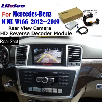 Mercedes Benz M W166 ML 2012～2018 2019 Pradinį Ekraną Atnaujinti Kelio Vaizdas Stovėjimo Galinio vaizdo Kamera, Atbulinės Atkodavimo Modulis