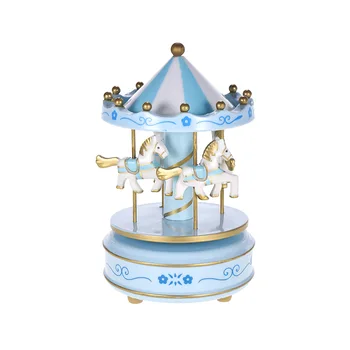 Merry-Go-Round Karuselė Music Box Klasikinės Melodijos Gimtadienio, Kalėdų Šventė Muzikinė Dovana Vaikams Vaikams