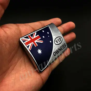 Metalo Australija Australijos Vėliava Automobilio Logotipas Ženklelis, Motociklų Lipdukas Lauktuvės