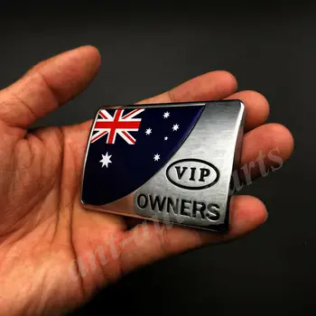 Metalo Australija Australijos Vėliava Automobilio Logotipas Ženklelis, Motociklų Lipdukas Lauktuvės