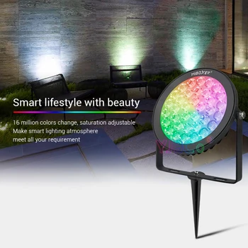 Miboxer 15W RGB+BMT Smart LED Sodas Šviesos FUTC03 AC100~240V IP65 Vandeniui led Lauko lempa, Sodo Apšvietimas