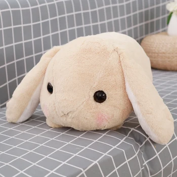 Mielas Triušis Lėlės Pliušinis Žaislas Klasikinio Gulėti Rabbit Žaislas triušis Kawaii Pliušas Pagalvės Vaikams, Draugas, Merginos