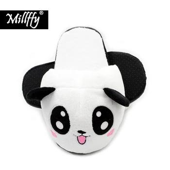Millffy mielas panda gyvūnų mielas pliušinis namų šlepetės suaugusiųjų juokinga šlepetės panda šlepetės patalpų batai sweet home batai