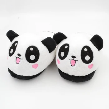 Millffy mielas panda gyvūnų mielas pliušinis namų šlepetės suaugusiųjų juokinga šlepetės panda šlepetės patalpų batai sweet home batai
