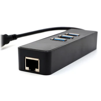 Mini Design 3 jungtys USB 3.0+ 1 Gigabit Ethernet 
