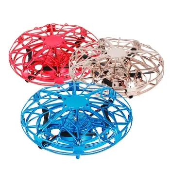 Mini Sraigtasparnis UFO Drone Infraed Vertus Jutikliai Orlaivio Elektroninio Modelis Mažų nepilotuojamų Žaislas Vaikams, Kalėdų, Naujųjų Metų Dovanos