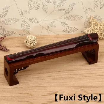 Miniatiūriniai Guqin Modelio Replika su Atveju, Mini G Mini Muzikos Instrumentas, Papuošalų Kolekcijas, 1:6 Lėlės