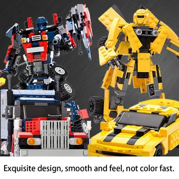 Modeliavimo Wasp Automobilių Žaislai Kariai Duomenys Kūrimo Bloką, Žaislai Transformacijos Robotas Žaislai Vaikams