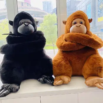 Modeliavimo Šimpanzė Pliušinis Lėlės Naughty Monkey Pliušinis Žaislas Gimtadienio dovana / Pagalvę Priglausti 