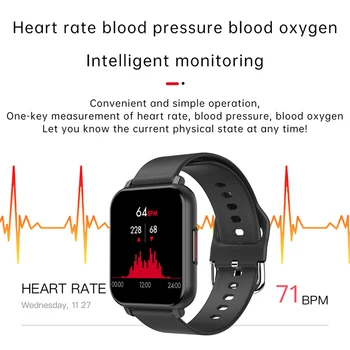 Morefit T82 Smart Laikrodžiai 1.55 Colių Full Touch Screen Moterų Sporto Apyrankę Širdies Ritmo Orų Prognozė Žaidimas Smartwatch Vyrams