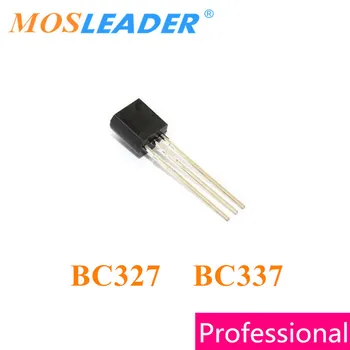 Mosleader BC327-25 BC337-25 BC327-40 BC337-40 TO92 1000PCS BC327 BC337 PNP, NPN CINKAVIMAS Pagaminta Kinijoje