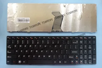 NAUJAS anglų Y570 KLAVIATŪRA Lenovo Ideapad Y570 Y570N Y570NT Y570P Y570I RU Nešiojamojo kompiuterio klaviatūra išbandyti darbas