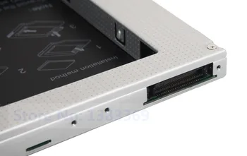 NIGUDEYANG 12,7 mm IDE į SATA Kietąjį Diską 2nd HDD Caddy HP Compaq 6710b pakeisti TS-L632M DVD NELYGINIS