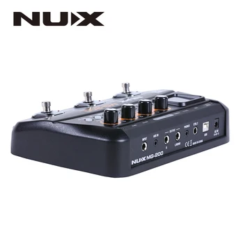 NUX MG-200 Gitara Modeliavimo Procesorius Gitara Multi-effects Procesorius su 55 Poveikio Modelius, EU Plug
