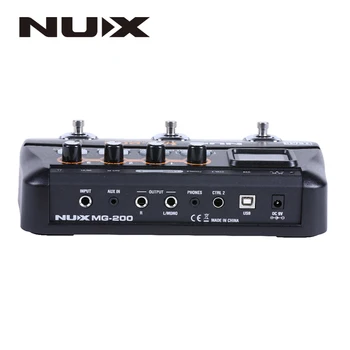 NUX MG-200 Gitara Modeliavimo Procesorius Gitara Multi-effects Procesorius su 55 Poveikio Modelius, EU Plug