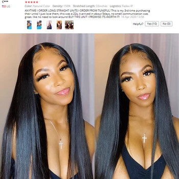 Nabeauty Glueless Visiškai Nėriniai Perukas Tiesiai 13x4 Nėriniai Priekiniai Žmogaus Plaukų Perukai Brazilijos Remy Plaukų Prieš Nupeštos Už juodaodžių Moterų 150%