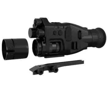 Naktinio Matymo Riflescope Monokuliariniai w/ Wifi APP 200M Nuotolio NV taikymo Sritis 940nm, ir SPINDULIŲ Naktinio Matymo Akyse Medžioklės Takas Kamera Teleskopas