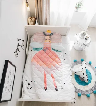 Namų lova kūdikių miegmaišis grynos Medvilnės Berniukas Mergaitė Vaikas fleabag animacinių filmų mothercare vaikai kūną apima 70*150cm už 0-8 metų amžiaus