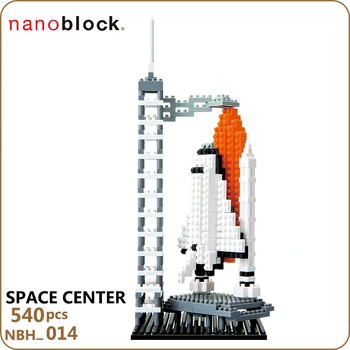 Nauja Nanoblock Kosmoso Centro NBH 014 Kawada 540 Vnt Blokai Diamond Mini Miestų Modelis Rinkiniai Kūrybiniai Žaislai Vaikams