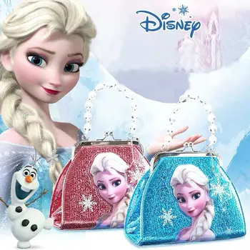 Nauja Originali Disney Užšaldyti Elsa Anna 2019 vaikai rankinė, spalvingas krepšys mergina maišelį lėlės Aukštos Kokybės vaikų žaislas Kalėdų dovana žaislas