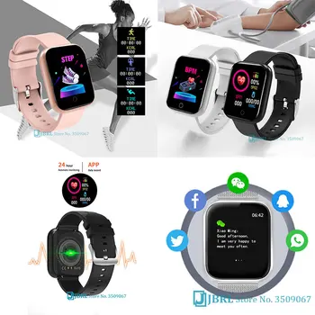 Naujas Aikštėje Smart Watch Moterys Vyrai Smartwatch 