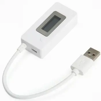 Naujas KCX - 017 LCD Ekranas, Micro USB Mini Srovės ir Įtampos Detektorius Mobiliojo Maitinimas USB Įkroviklis, Testeris, Matuoklis