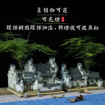Naujas Kinų Dzeno Puodą Retro Sielovados Micro-kraštovaizdžio Augalų Kūrybinių interjero Asmenybės Apdaila
