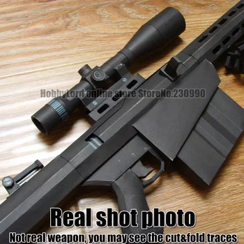 Naujas Mastelis Barrett M82A1 12,7 mm Šautuvas 3D Popieriniai Cosplay ginklas Vaikas, Suaugusieji 