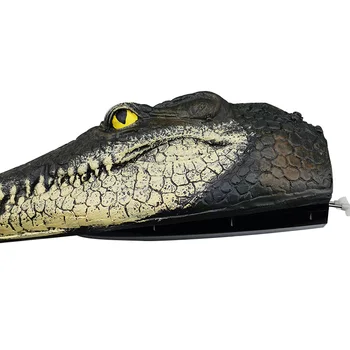 Naujas Modeliavimo Krokodilai Vadovas, Nuotolinio Valdymo Elektros Valtis Žaislai Krokodilai Galvos Klaidingą Žaislas FAS6