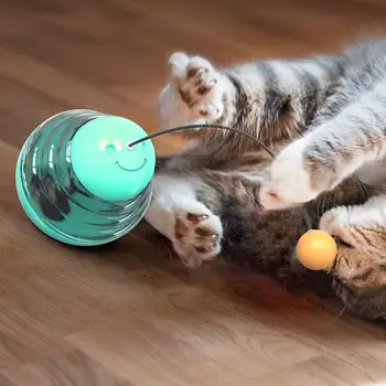 Naujas Patvarus Naminių Kačių Žaislai Mimi Masažuoklis Kačiukas Kačių Žaislai Play Kamuoliukus skirtus Gaudyti Kačių Maistas Finansuojančiojo Ball Žaislas, katė nuotėkio maisto kamuolys