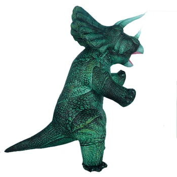 Naujas Pripučiamos Dino T-Rex Spinosaurus Pterosaur Triceratopsas Suaugusiųjų Velociraptor Kostiumas Talismanas Cosplay Helovinas Moteris, Vyras, Vaikas