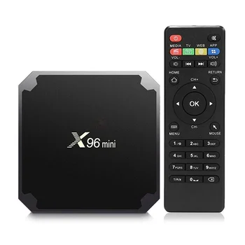 Naujas QHDTV X96 Mini Set Top Box 