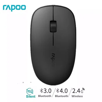Naujas Rapoo M200G/AG200 Multi-mode Silent Wireless Mouse su 1300DPI Bluetooth 3.0/4.0 RF 2.4 GHz Tris Prietaisų Jungtis