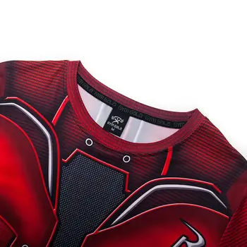 Naujas Robin Cosplay Kostiumas Premium 3D Atspausdintas Kostiumas Suspaudimo T-Shirt Finess sporto Salė Greitai-Džiovinimo Stora Viršūnės