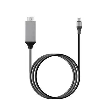 Naujas USB 3.1 USB-C C Tipo HDMI Kabelis Hdmi HDTV Vyrų Vyrų Adapterio Kabelį Lenovo ThinkPad X1 2018 MacBook, MacBook