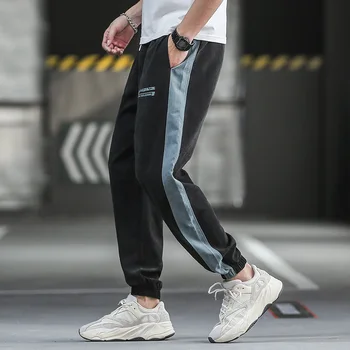 Naujas Vyrų Sweatpants Vasaros Jogger Streetwear Kelnes Tracksuit Fitneso Atsitiktinis Pieštuku Kojų Pants Mens Kelnės