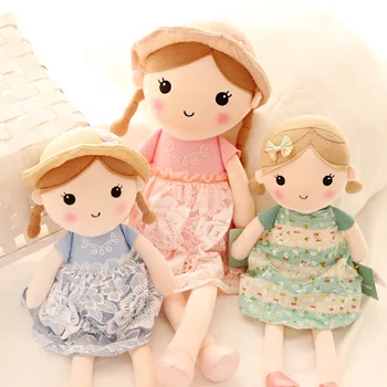 Naujas atvykimo pavasario mergaitė princesė mergina didelis dydis lėlės pliušinis žaislas, lėlė vaikų Dienos pateikti