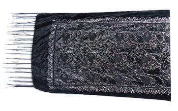 Naujas Žiemos Skara Skaros 175*50 cm Juodo Aksomo Hijab Skara Moterų Prabanga Kasdien Dėvėti Pashmina Dovanų Mėgėjams