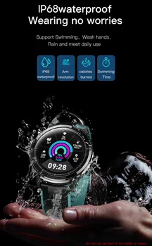 Naujausias SN80 Smart Žiūrėti Vyrams, Moterims, Didelis Spalvų Ekranas Parama 8 Sporto Režimas IP68 Vandeniui 15 Dienų Ilgas Baterijos veikimo laikas Smartwatch