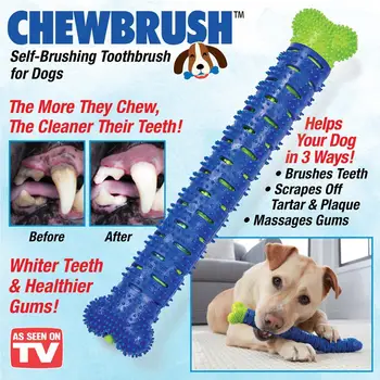 Nauji Karšto Pardavimo Chewbrush Savarankiškai Valyti Dantų Šepetėlį Chewtoys Šunims, Katėms, Naminiams Gyvūnėliams Dantų Priežiūros