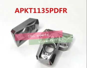 Nemokamas pristatymas 10VNT aliuminio karbidas įterpti APKT1135PDFR, CNC tekinimo įrankis, tinka aliuminio perdirbimo, įdėkite BAP300R