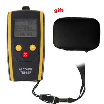 Nešiojamas LCD Skaitmeninis Alkoholio Testeris Greitai Reaguoti Breathalyzer Kvėpavimas Analizatorius Alcotester Jutiklis su foniniu Apšvietimu Ekranas dfdf