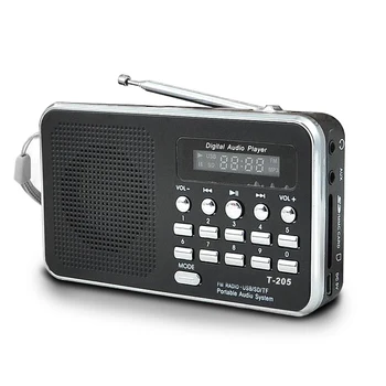 Nešiojamų Mini Am Fm Radijas Stereo Garsiakalbis Parama Sd/Tf Kortelė Su Usb