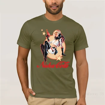 Nuka Kolos T-Marškinėliai Vyrams, Prekės ženklas 2019 M. Vasaros Cool vyriški Marškinėliai T-shirt laisvalaikio prekės rūbai spausdinti